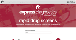 Desktop Screenshot of drugcheck.com