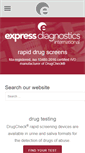 Mobile Screenshot of drugcheck.com